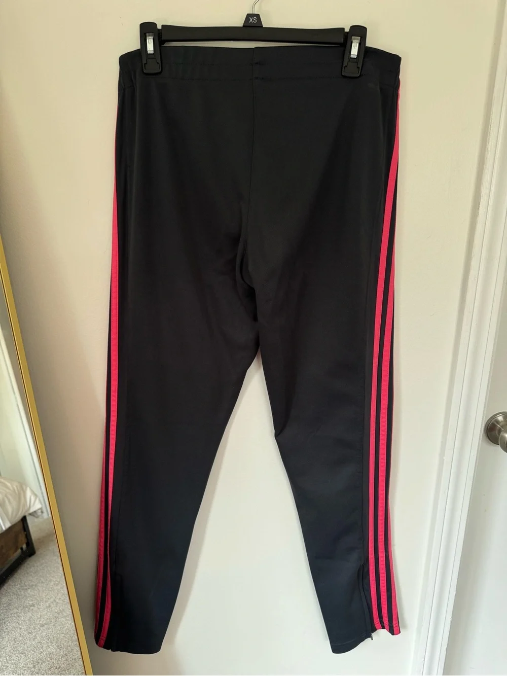 Adidas Youth Medium Track Pants Hot Pink
